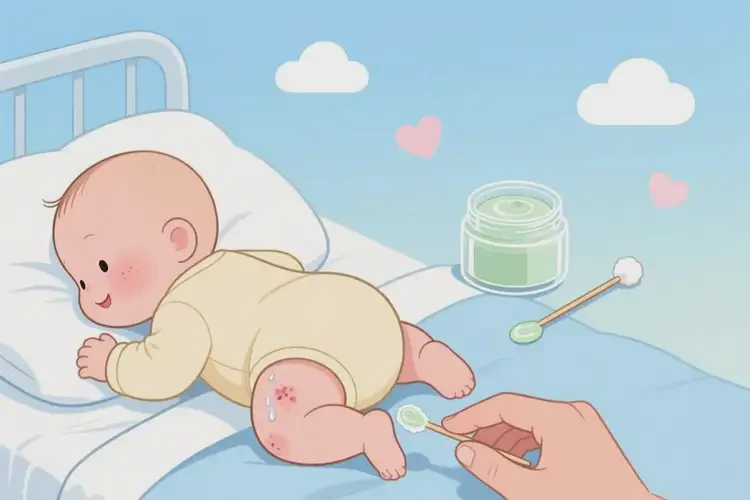 嬰幼兒屁股長濕疹不管它會自己好嗎(圖3)