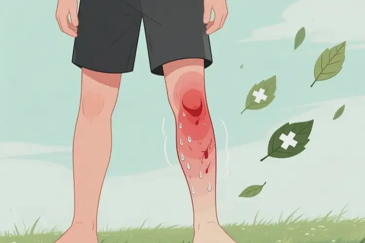 青年人大腿容易起濕疹能不能徹底自愈(圖2)