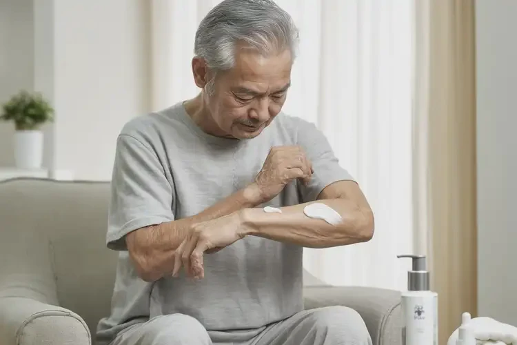 老年人全身出濕疹不管它會(huì)自己自愈嗎(圖2)