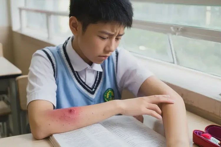 中學(xué)生全身經(jīng)常起濕疹能夠徹底治愈嗎(圖4)