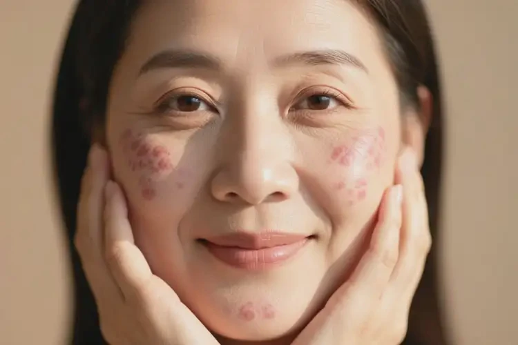 產(chǎn)婦面部長濕疹不管它會自己好嗎(圖1)