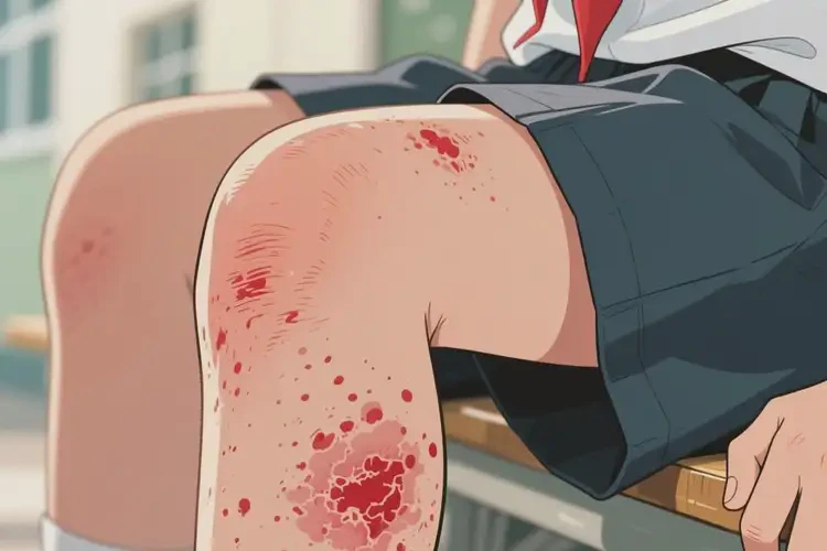 小學(xué)生大腿上起濕疹能不能徹底自愈(圖4)