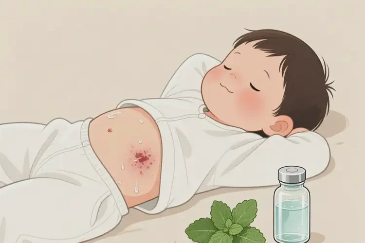 孩子肚子容易起濕疹能靠自己自愈嗎(圖3)