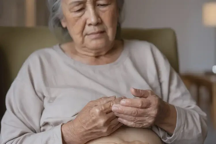 老年人肚子上出現(xiàn)濕疹能徹底自愈嗎(圖2)