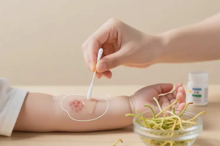 婴儿手臂上经常起湿疹可不可以彻底自愈(图3)