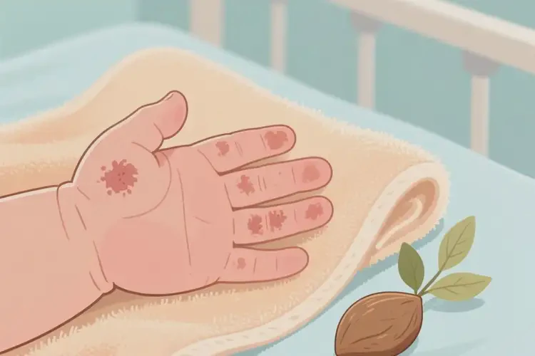 新生兒手上長濕疹可不可以徹底自愈(圖2)