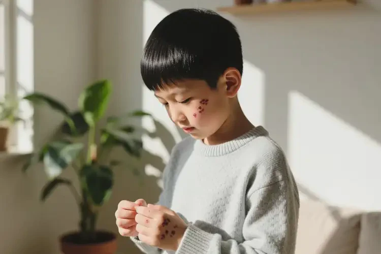 小孩全身起濕疹能靠自己自愈嗎(圖1)