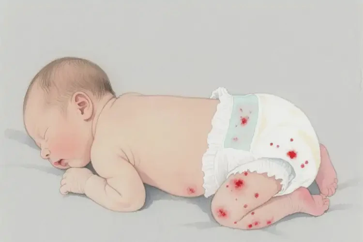 新生兒肛周有濕疹不管它會自己自愈嗎(圖2)