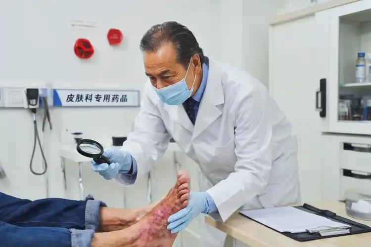 老年人腳上經(jīng)常長(zhǎng)濕疹能不能徹底自愈(圖1)