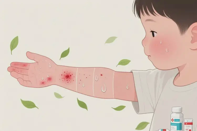 兒童手臂上有濕疹可不可以徹底自愈(圖4)