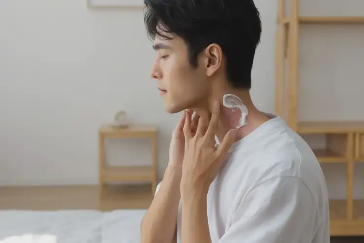 男生脖子經(jīng)常起濕疹不管它會自己好嗎(圖2)