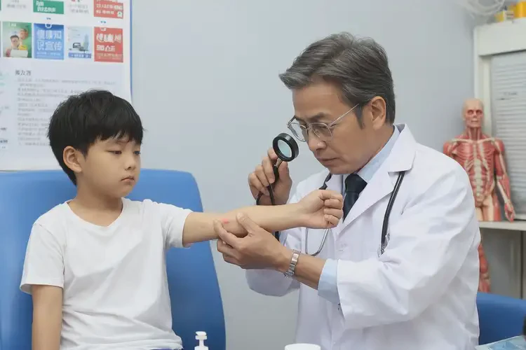 小學(xué)生手臂有濕疹可以徹底自愈嗎(圖2)