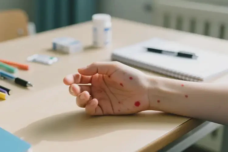 大學(xué)生手上偶爾長(zhǎng)濕疹不管它會(huì)自己好嗎(圖4)