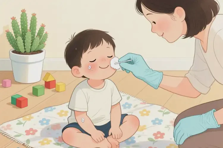 少兒四肢偶爾起濕疹能夠徹底治愈嗎(圖4)