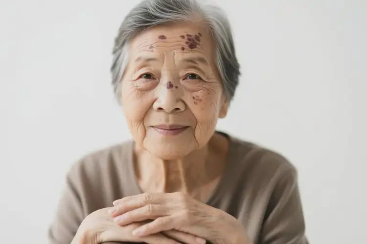 老年人面部偶爾長濕疹能靠自己自愈嗎(圖1)