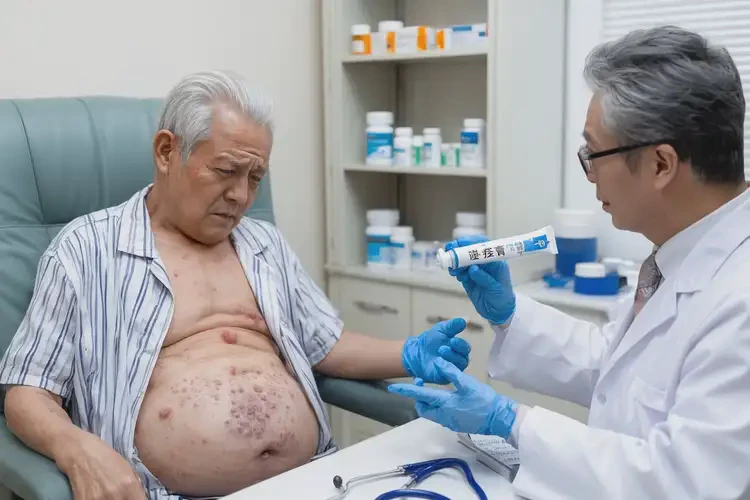 高齡老人肚子出濕疹可以徹底自愈嗎(圖3)