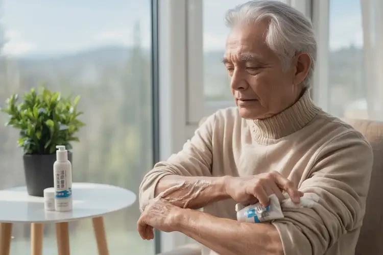 老年人手臂容易長濕疹不管它會自己自愈嗎(圖1)