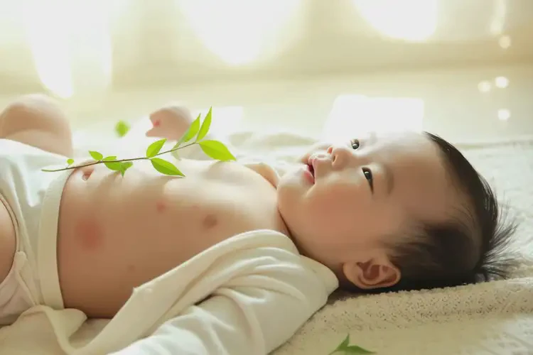 寶寶肚子上長濕疹可以徹底自愈嗎(圖4)