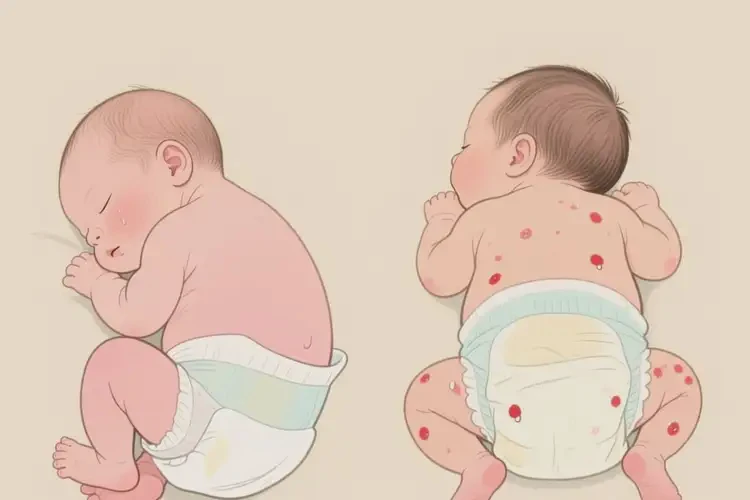 新生兒肛周有濕疹不管它會自己自愈嗎(圖3)