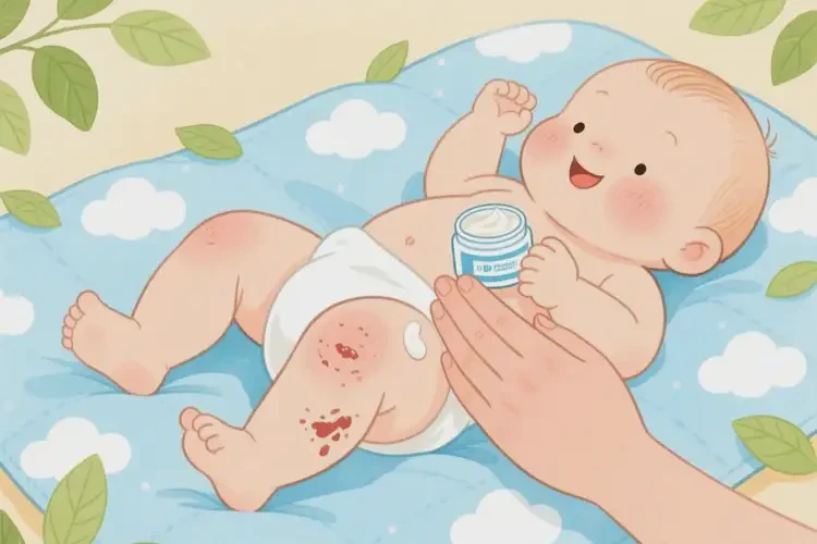 婴儿大腿上偶尔起湿疹可不可以彻底自愈(图4)