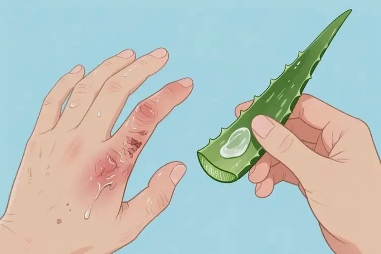 大學(xué)生手上容易起濕疹不管它會自己好嗎(圖1)