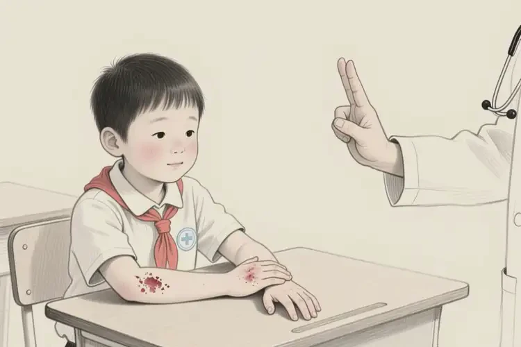 小學(xué)生手上有濕疹不管它會(huì)自己痊愈嗎(圖3)