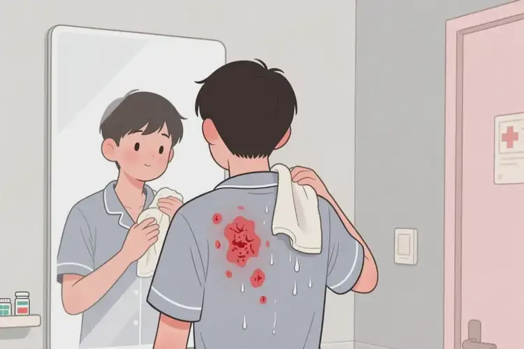 男生身上容易起濕疹可不可以徹底自愈(圖1)