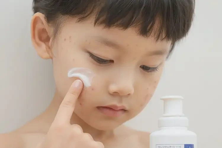 孩子臉上偶爾起濕疹可以徹底自愈嗎(圖3)