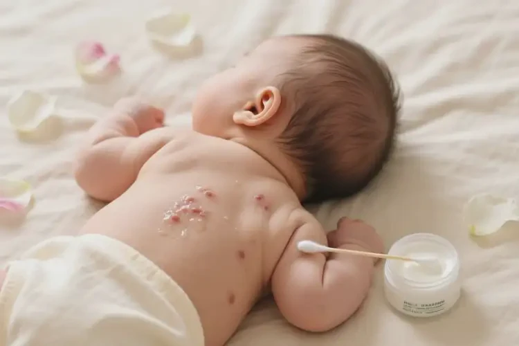 嬰兒身上偶爾長濕疹能靠自己自愈嗎(圖3)