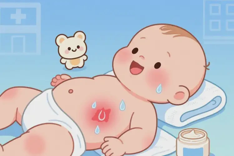 寶寶肚子上經(jīng)常起濕疹可以徹底自愈嗎(圖3)