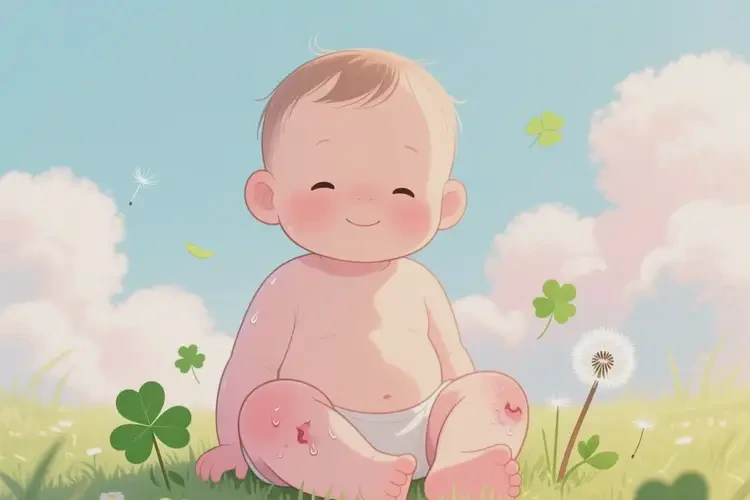 幼兒大腿上容易長濕疹能靠自己自愈嗎(圖4)
