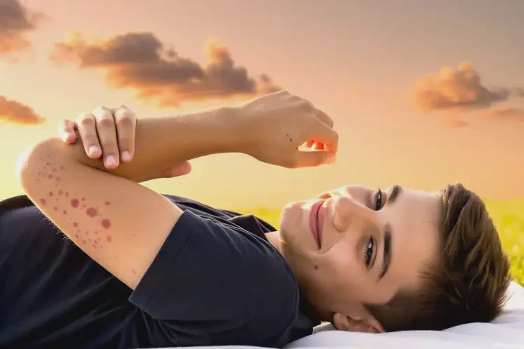 男生手臂上出现湿疹可不可以彻底自愈(图2)