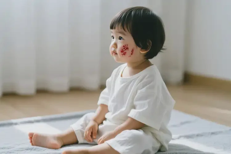 小孩全身經(jīng)常長濕疹不管它會自己好嗎(圖4)