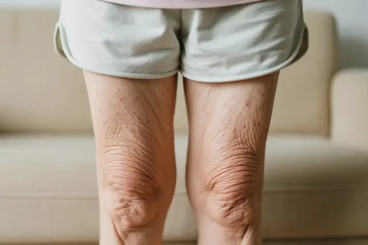 老年人大腿上出濕疹能徹底自愈嗎(圖1)