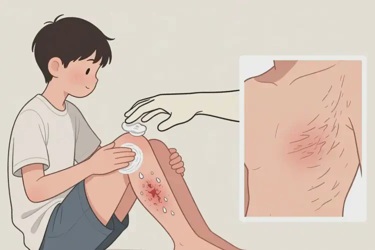 青少年大腿上偶尔起湿疹能够彻底治愈吗(图4)