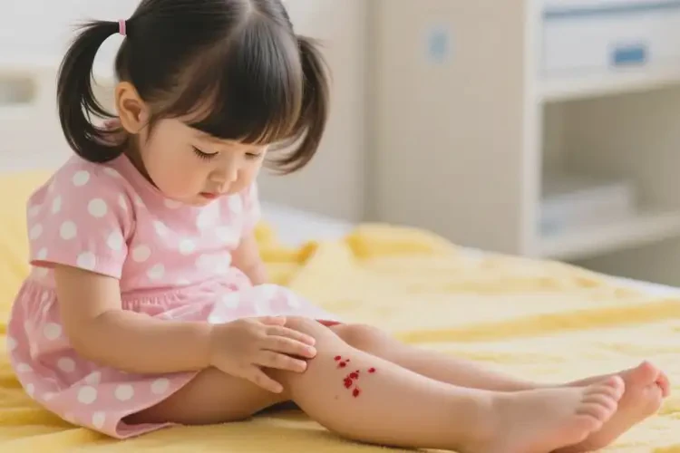 少兒四肢容易起濕疹不管它會自己痊愈嗎(圖3)