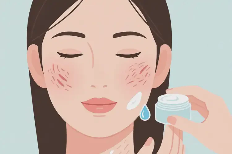 女人面部經(jīng)常起濕疹能夠徹底治愈嗎(圖1)