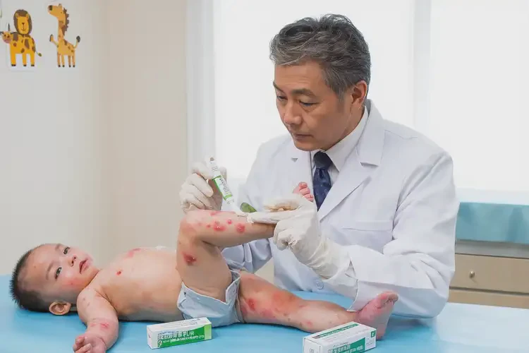 幼兒四肢出濕疹不管它會(huì)自己自愈嗎(圖3)