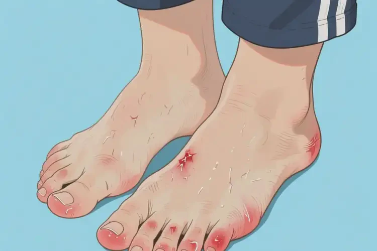 中學(xué)生腳上容易起濕疹不管它會(huì)自己痊愈嗎(圖4)