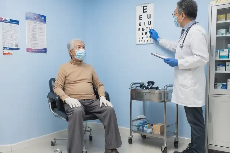 老人臉上偶爾起濕疹能徹底自愈嗎(圖1)