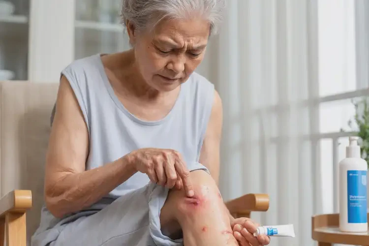 老年人小腿容易起濕疹能徹底自愈嗎(圖4)