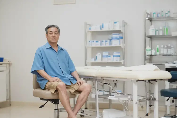 男性小腿出現(xiàn)濕疹能夠徹底治愈嗎(圖1)