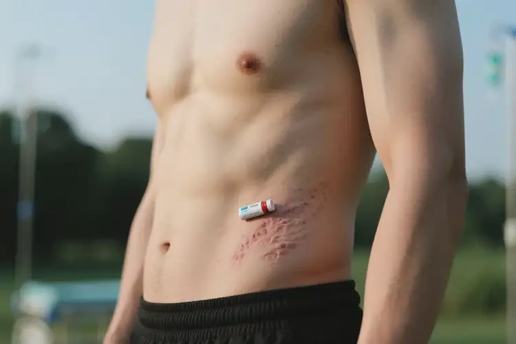 男人肚子上出湿疹能不能彻底自愈(图1)