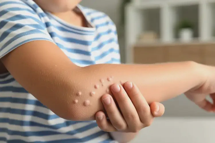 孩子手臂經(jīng)常起濕疹不管它會自己痊愈嗎(圖2)