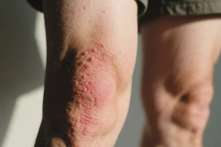 男性大腿上出濕疹能徹底自愈嗎(圖3)