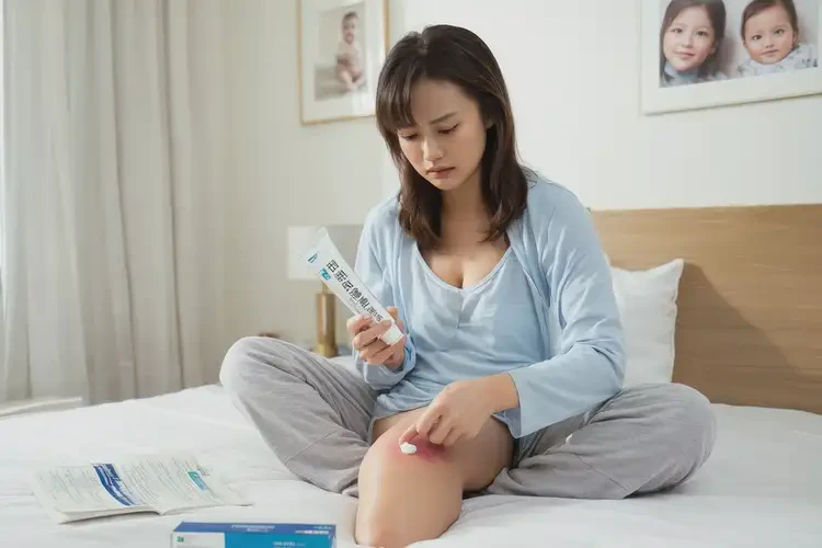 哺乳期媽媽大腿上有濕疹不管它會自己自愈嗎(圖3)