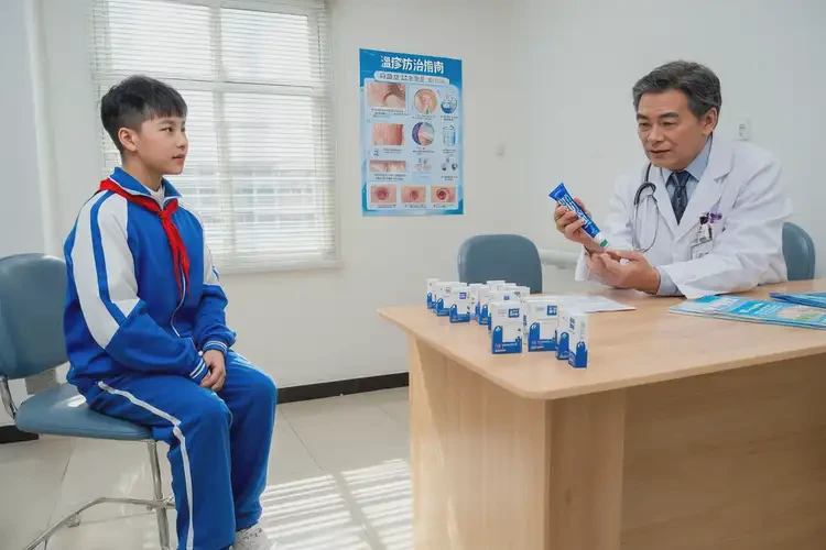 中學(xué)生肚子經(jīng)常起濕疹不管它會(huì)自己痊愈嗎(圖2)