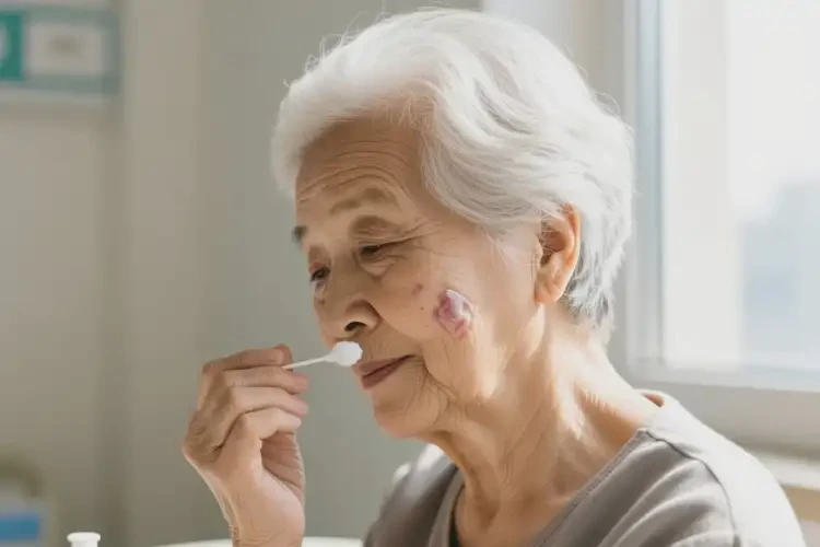 老年人臉上容易長濕疹可以徹底自愈嗎(圖4)