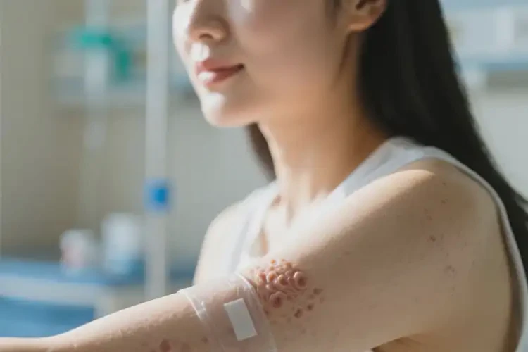 女人身上出濕疹能徹底自愈嗎(圖4)