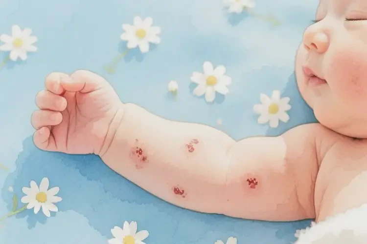 幼兒手臂上偶爾長(zhǎng)濕疹能夠徹底治愈嗎(圖4)